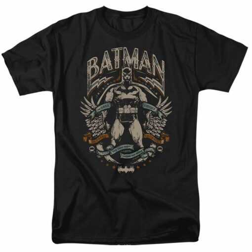 BATMAN GOTHAM HERO ON BLACK T-Shirt