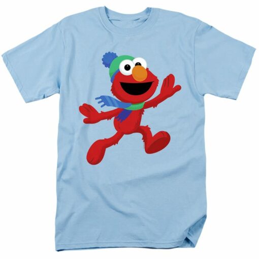 Sesame Street Furry Friends Forever! Elmo’s Winter Run T-Shirt