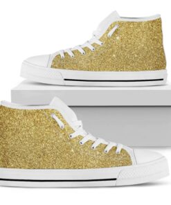 Gold Glitter Canvas Shoes