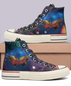 Aerosmith High Top Canvas Shoes Special Edition