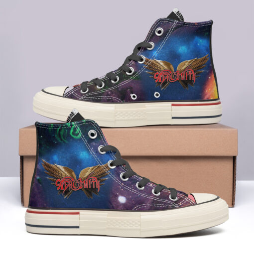 Aerosmith High Top Canvas Shoes Special Edition