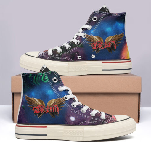 Aerosmith High Top Canvas Shoes Special Edition