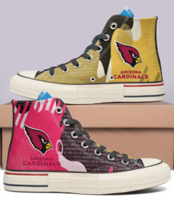 Arizona Cardinals High Top Canvas Shoes Special Edition