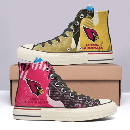 Arizona Cardinals High Top Canvas Shoes Special Edition