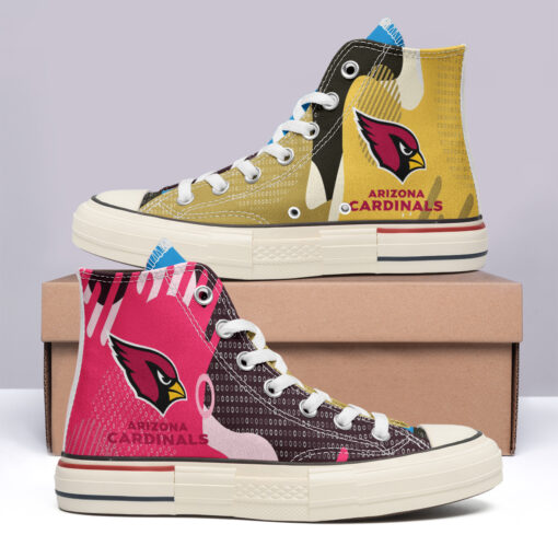 Arizona Cardinals High Top Canvas Shoes Special Edition