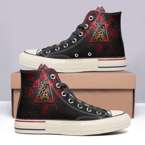 Arizona Diamondbacks High Top Canvas Shoes Special Edition