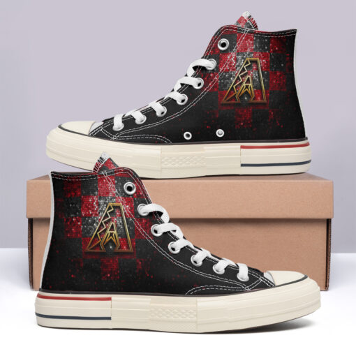 Arizona Diamondbacks High Top Canvas Shoes Special Edition