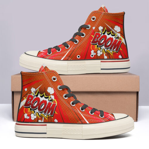 Boom High Top Canvas Shoes Special Edition