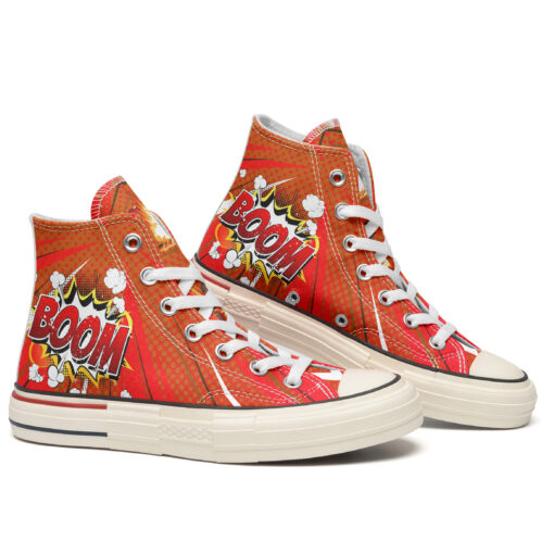 Boom High Top Canvas Shoes Special Edition