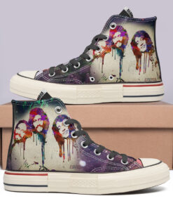 Bee Gees High Top Canvas Shoes Special Edition