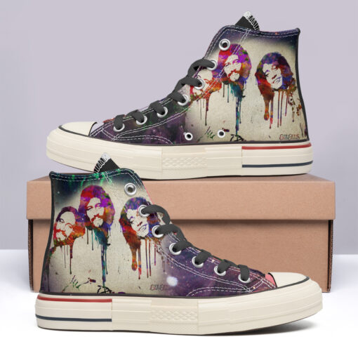 Bee Gees High Top Canvas Shoes Special Edition