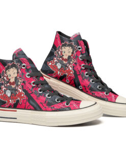 Betty Boop High Top Canvas Shoes Special Edition