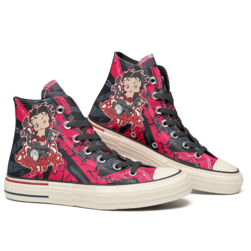 Betty Boop High Top Canvas Shoes Special Edition