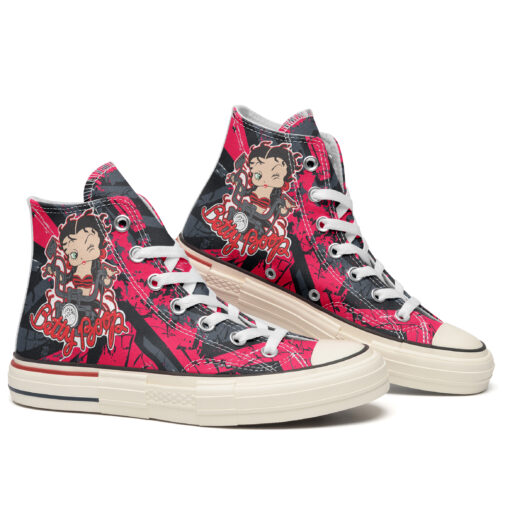 Betty Boop High Top Canvas Shoes Special Edition