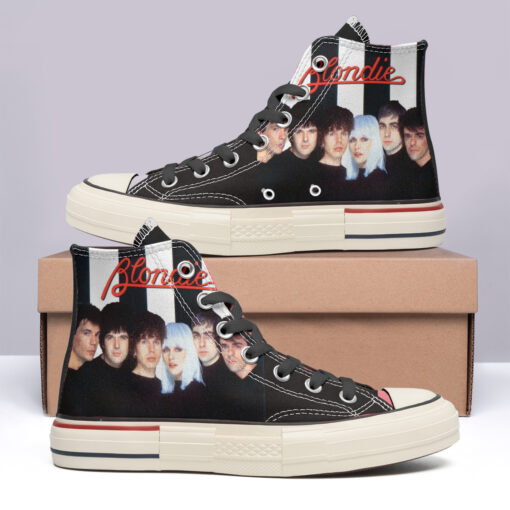 Blondie Band High Top Canvas Shoes Special Edition