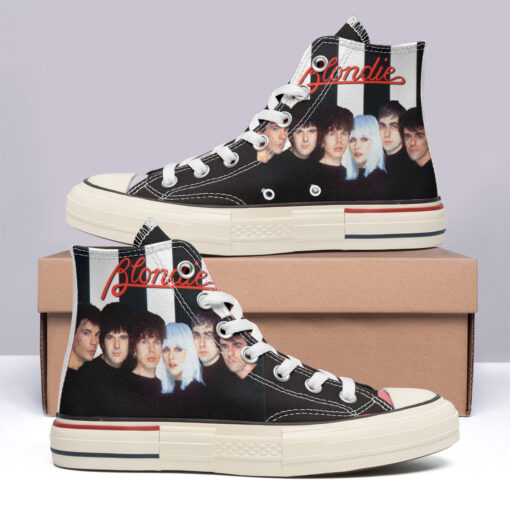 Blondie Band High Top Canvas Shoes Special Edition