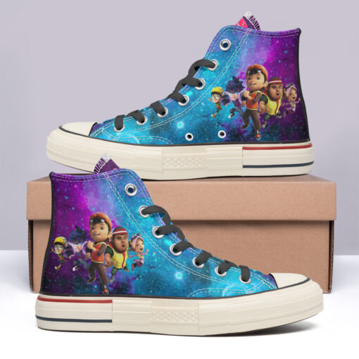 BoBoiBoy Galaxy High Top Canvas Shoes Special Edition