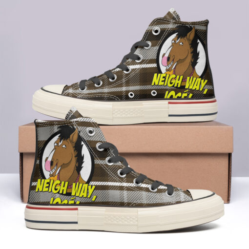 BoJack Horseman High Top Canvas Shoes Special Edition