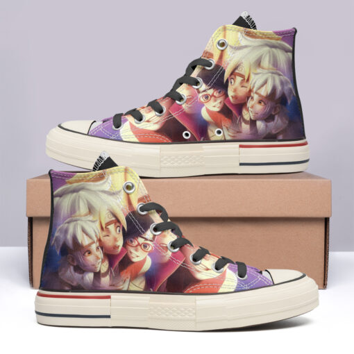 Boruto Trio Team High Top Canvas Shoes Special Edition