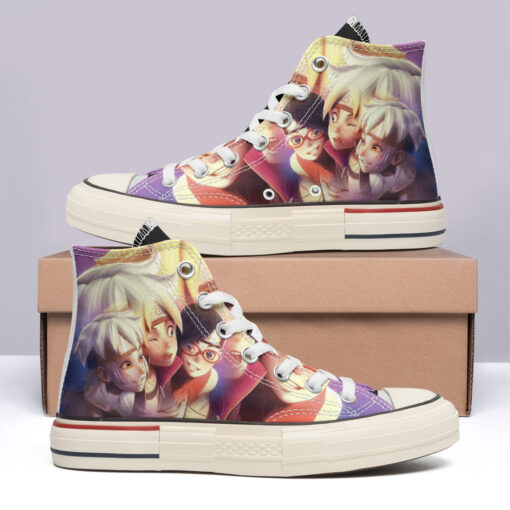 Boruto Trio Team High Top Canvas Shoes Special Edition