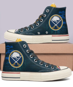 Buffalo Sabres High Top Canvas Shoes Special Edition