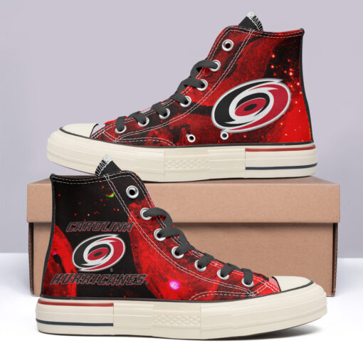 Carolina Hurricanes High Top Canvas Shoes Special Edition