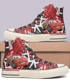 Cars High Top Canvas Shoes Special Edition