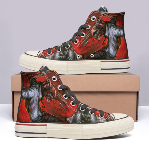 Chainsaw Man High Top Canvas Shoes Special Edition