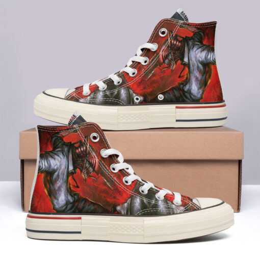 Chainsaw Man High Top Canvas Shoes Special Edition