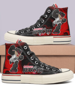 Cincinnati Bearcats High Top Canvas Shoes Special Edition