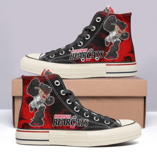 Cincinnati Bearcats High Top Canvas Shoes Special Edition