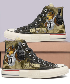 Colorado Buffaloes High Top Canvas Shoes Special Edition