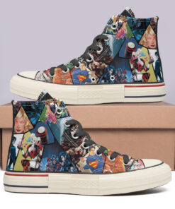 DC Comic High Top Canvas Shoes Special Edition