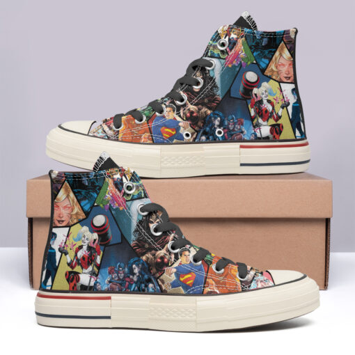 DC Comic High Top Canvas Shoes Special Edition