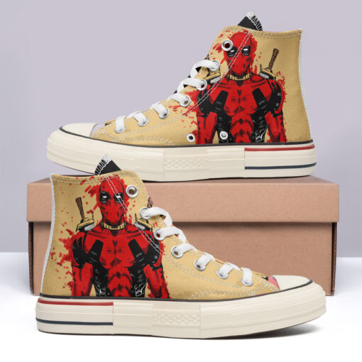 Deadpool High Top Canvas Shoes Special Edition