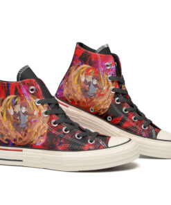 Gaara-Naruto Shippuden High Top Canvas Shoes Special Edition