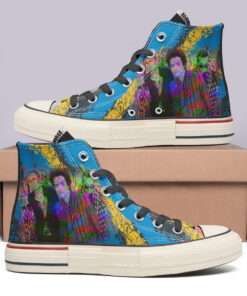 Green Day High Top Canvas Shoes Special Edition