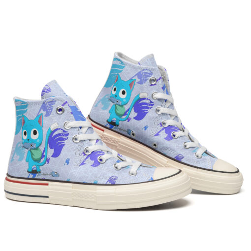 Happy Fairy Tail High Top Canvas Shoes Special Edition