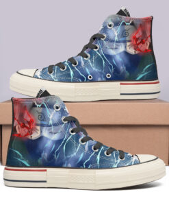 Hatake Kakashi High Top Canvas Shoes Special Edition