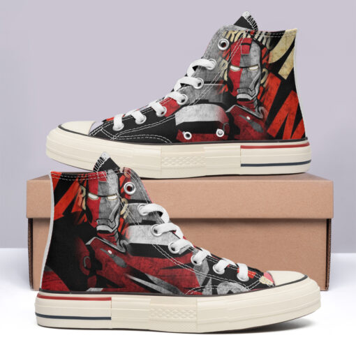 Iron Man High Top Canvas Shoes Special Edition