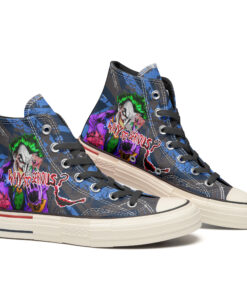 Joker – Why So Serious High Top Canvas Shoes Special Edition