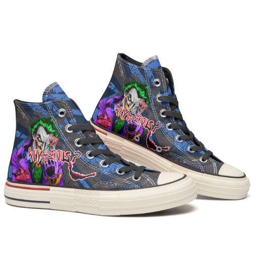 Joker – Why So Serious High Top Canvas Shoes Special Edition