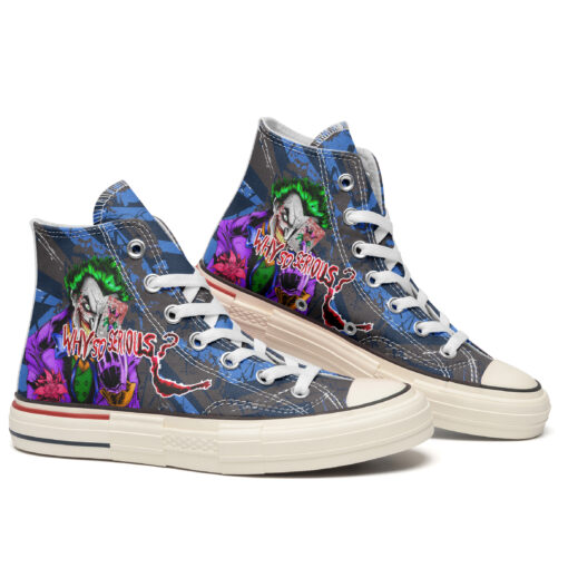 Joker – Why So Serious High Top Canvas Shoes Special Edition