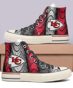 Kansas City Chiefs High Top Canvas Shoes Special Edition