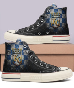 Kansas City Royals High Top Canvas Shoes Special Edition