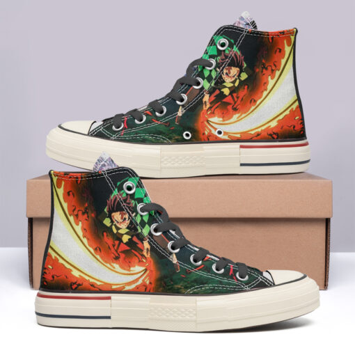 Kimetsu No Yaiba High Top Canvas Shoes Special Edition