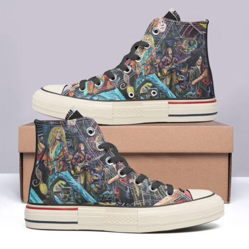 Led Zeppelin High Top Canvas Shoes Special Edition