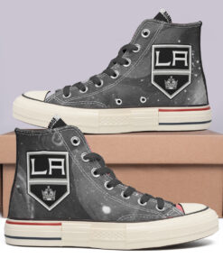 Los Angeles Kings High Top Canvas Shoes Special Edition