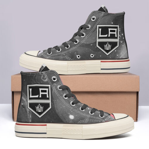 Los Angeles Kings High Top Canvas Shoes Special Edition