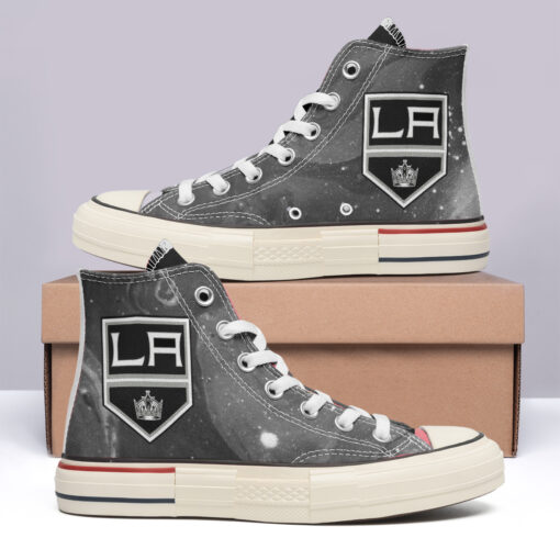 Los Angeles Kings High Top Canvas Shoes Special Edition